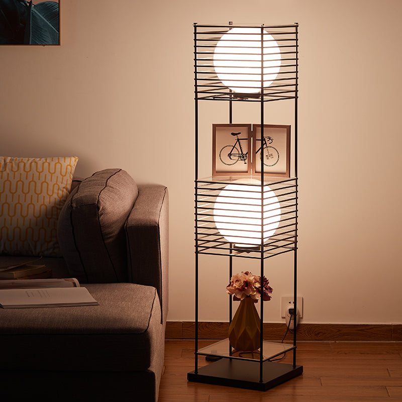 Floor Shelving Lamp 3 Tier