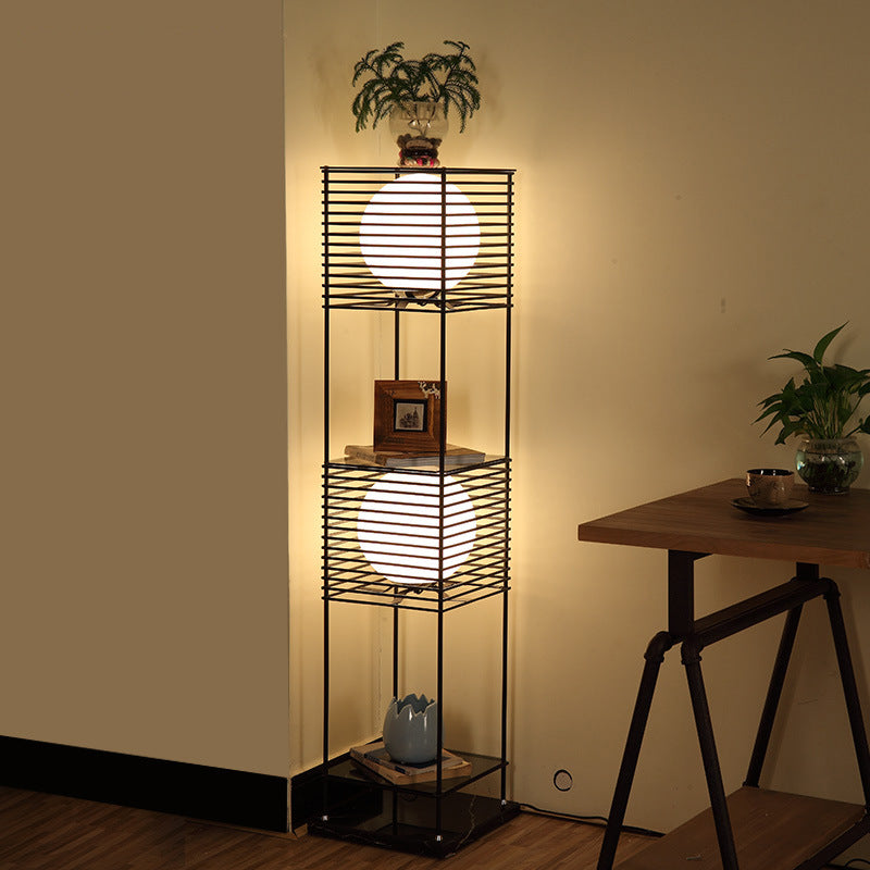 Floor Shelving Lamp 3 Tier