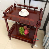 2 Tier Wooden Side Table