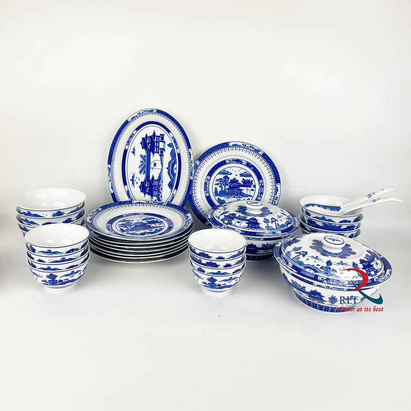 Ceramic Dinner Set 29 pcs Oriental