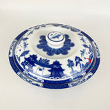 Ceramic Casserole bowl  Oriental