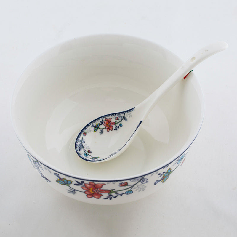 SERVING SPOON FLOWER PRINT