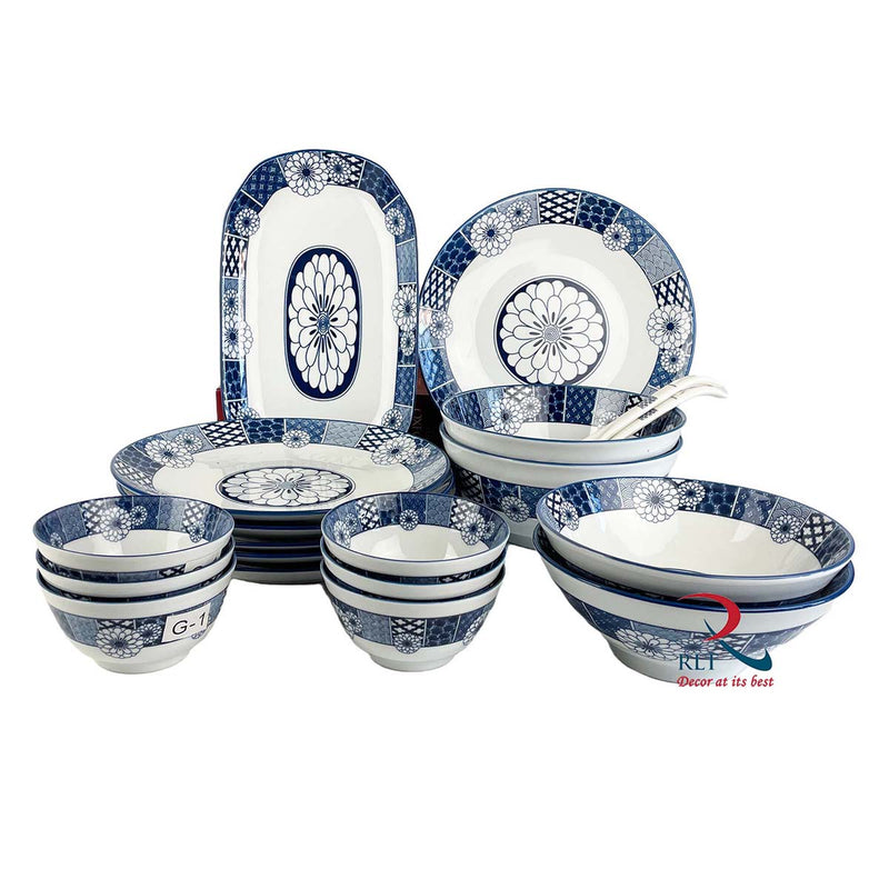 Ceramic Dinner set 19 Pcs G series