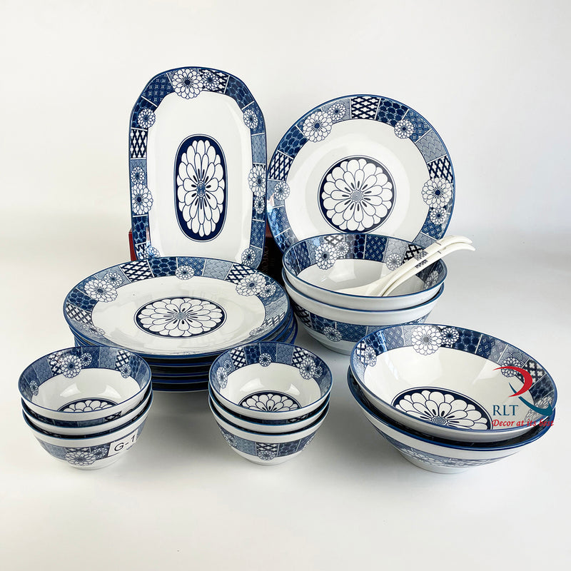 Ceramic Dinner set 19 Pcs G series