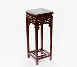 Side Table Tall Marble Top
