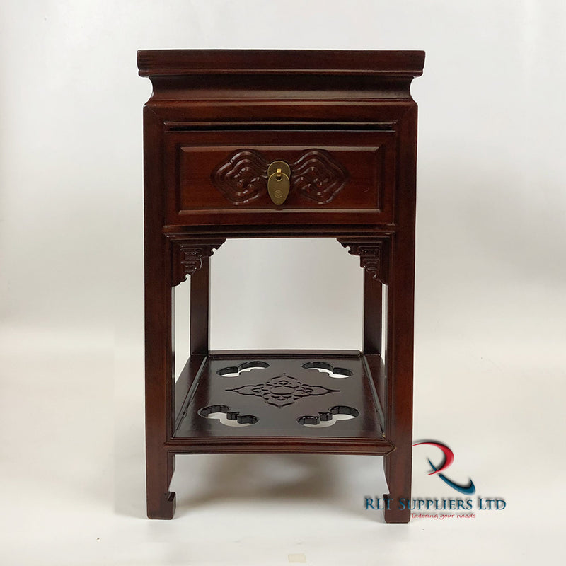 Side Console Table Single Drawer