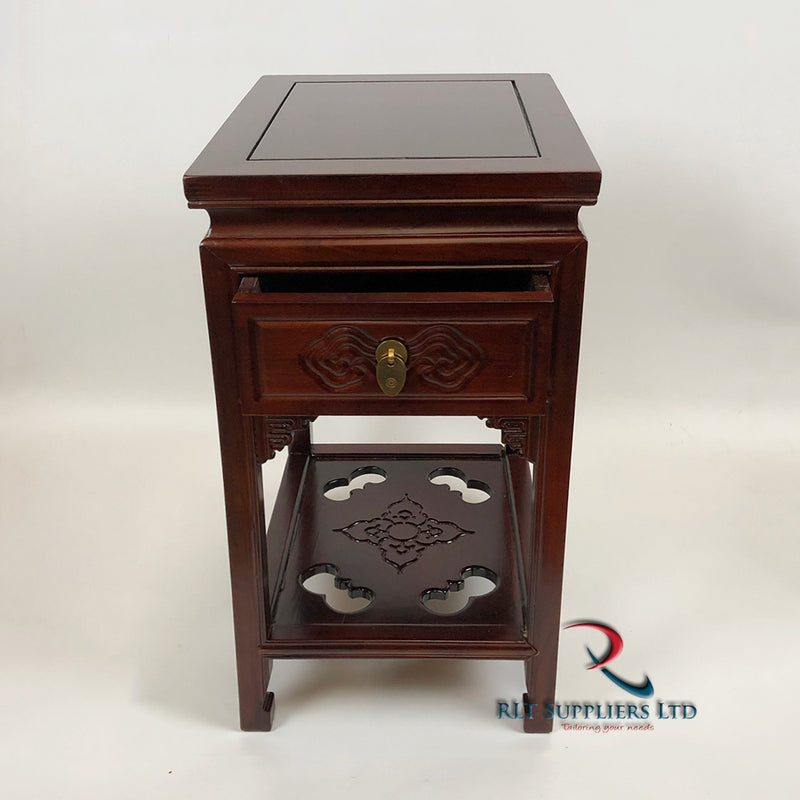 Side Console Table Single Drawer