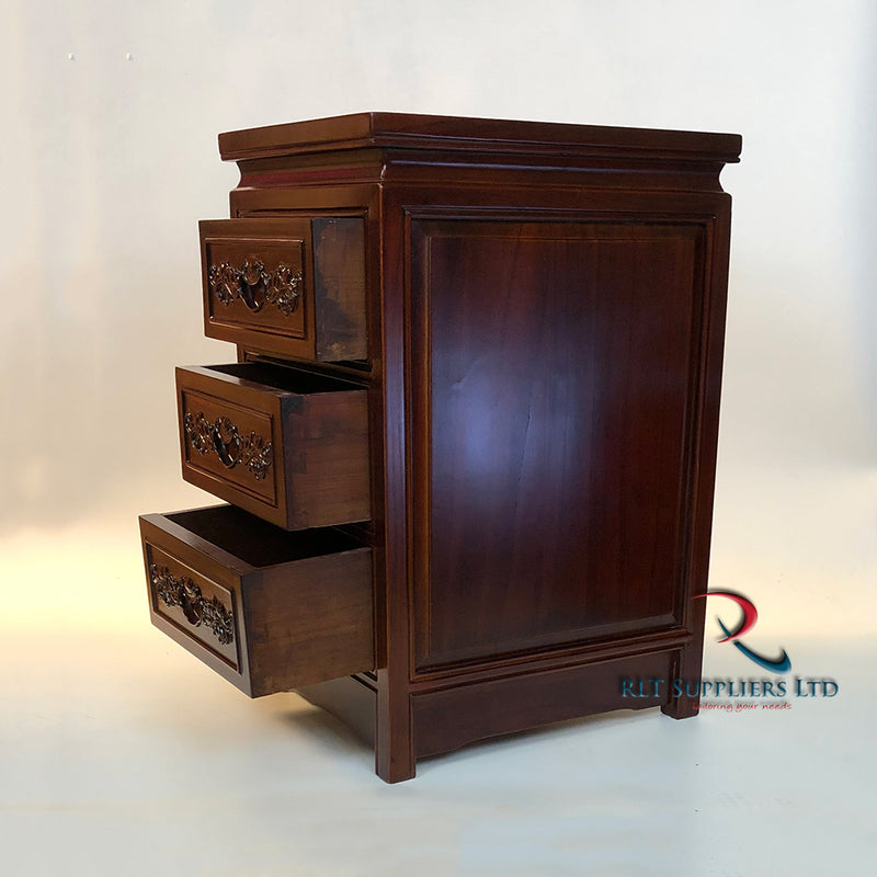 Side Console Table 3 Drawers