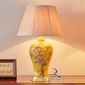 Ceramic Lamp Yellow A 496