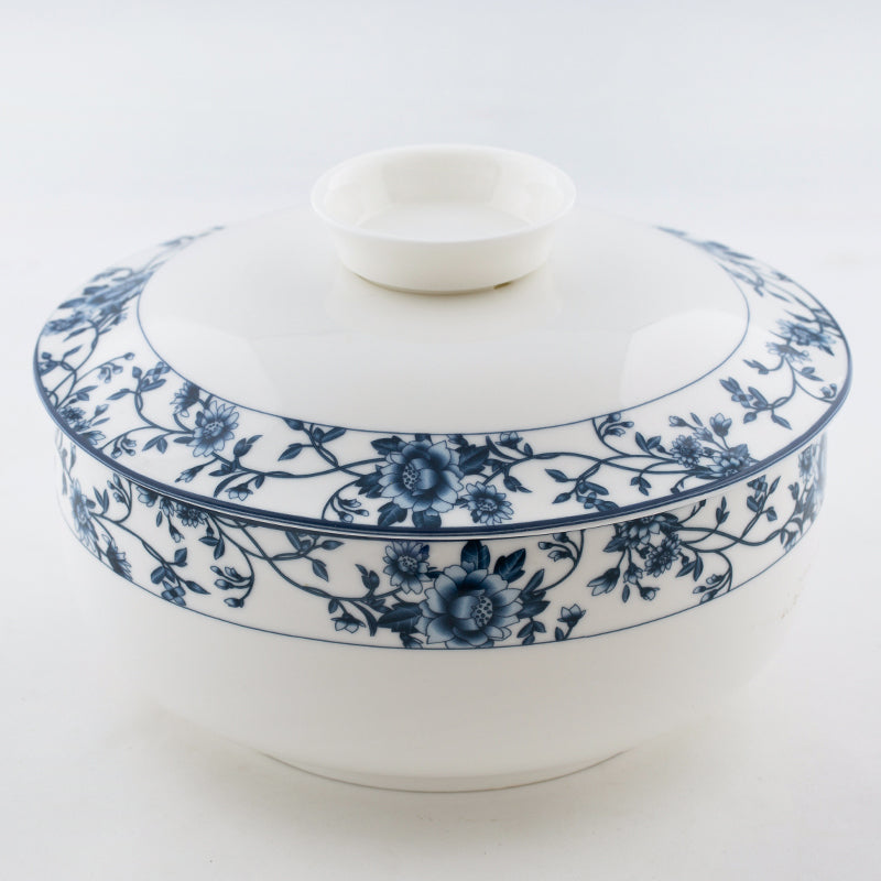 CASSEROLE BOWL 9 " CHINESE ROSE