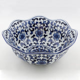 CHINESE PRINT SERVING BOWL A 318