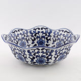 CHINESE PRINT SERVING BOWL A 318
