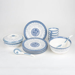 DINNERSET CHINESE BABY BLUE
