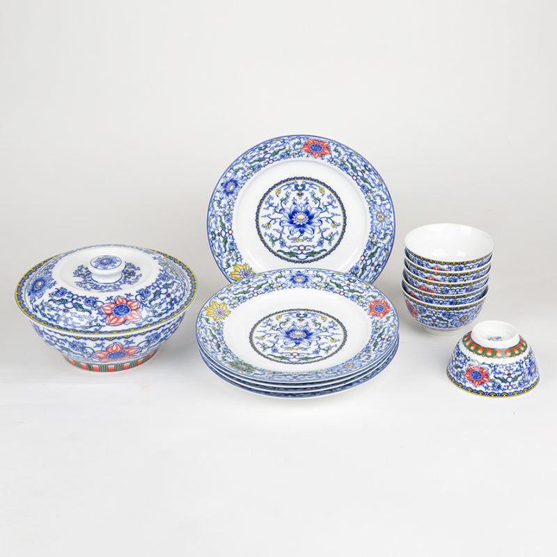 13 Pcs DINNERSET ANTIQUE