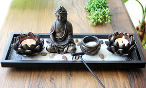 Buddha Double Tea Light Holder