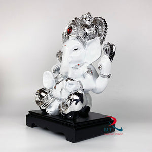 Ganesh Silver White A 638