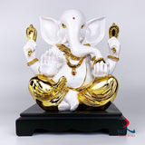Ganesh Gold White A 639