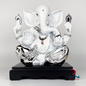 Ganesh Silver White A 639