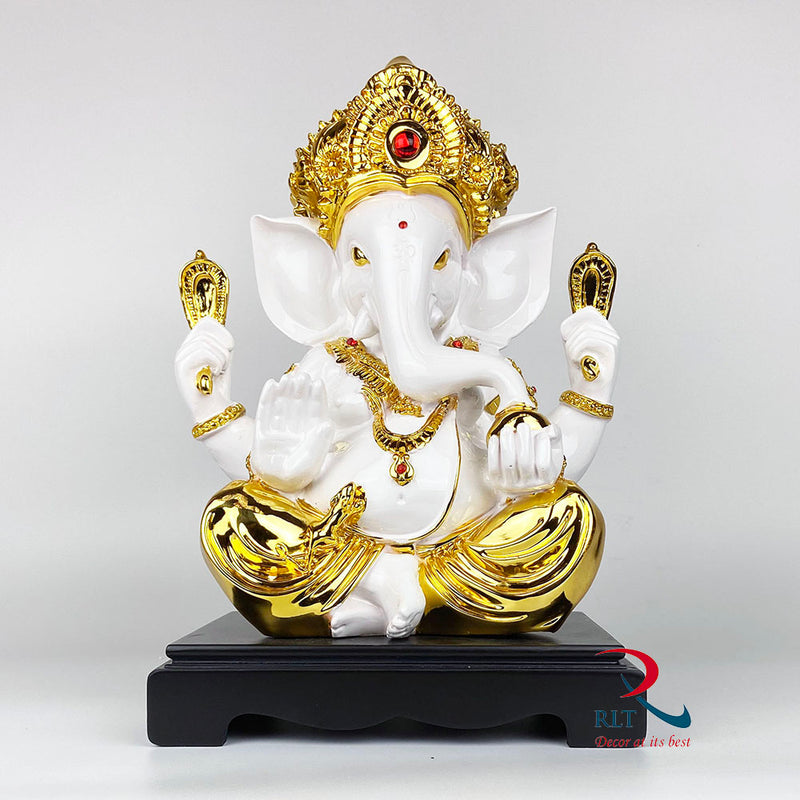 Ganesh Gold White A 638