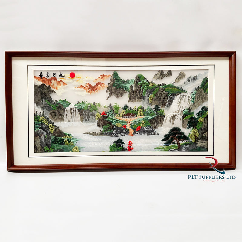 Embroidery Mountain Picture Frame