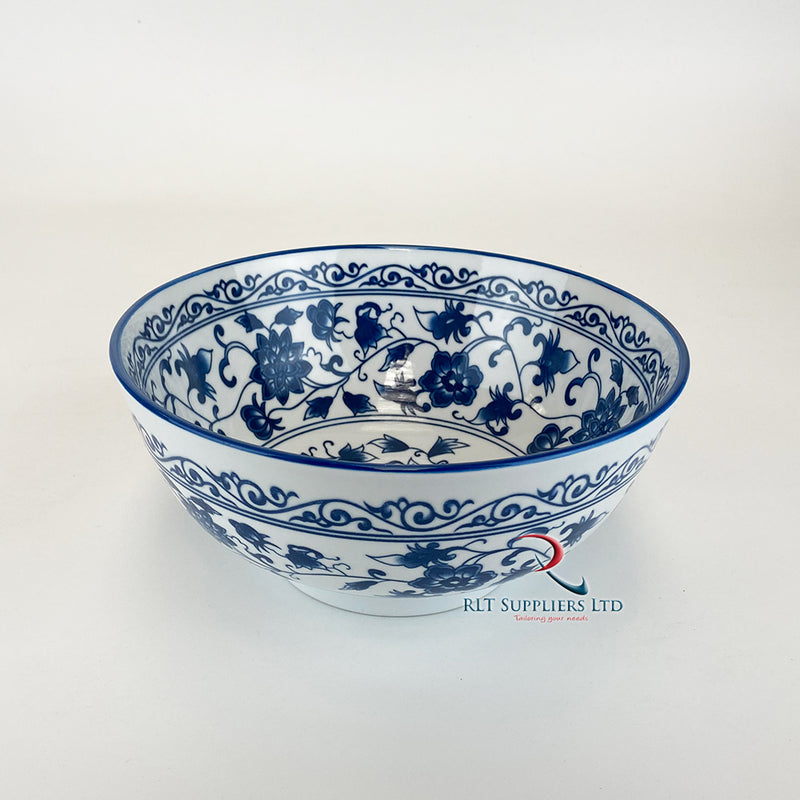 Serving Bowl 8 " Flower Print