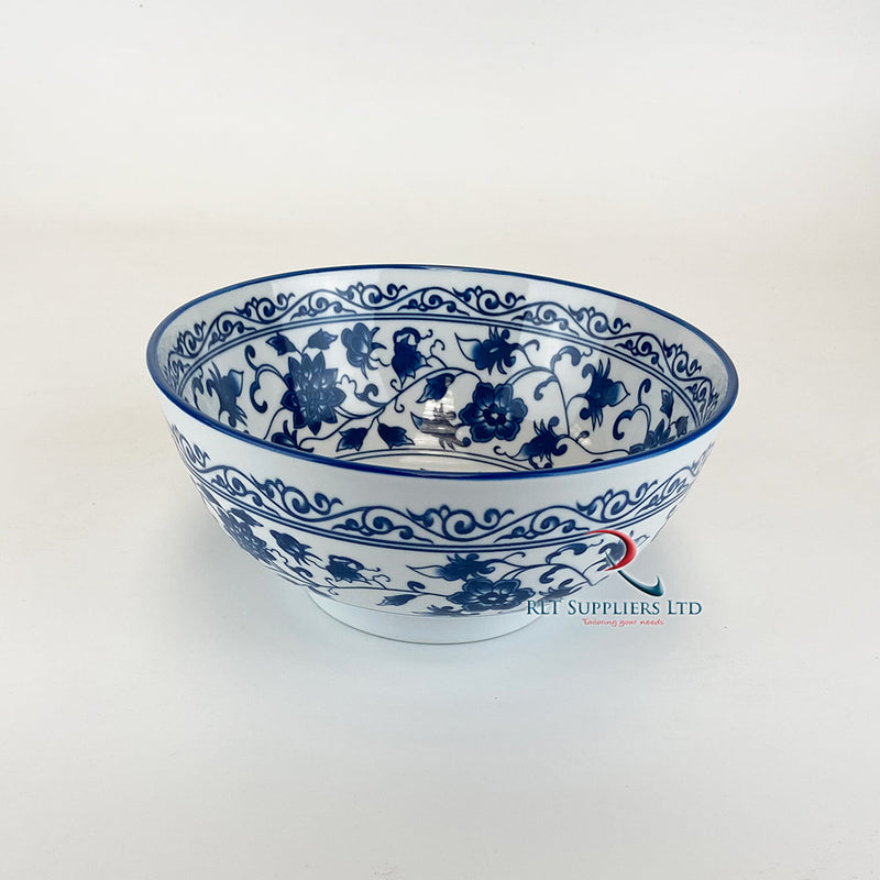 Serving Bowl 8 " Flower Print