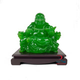 Green Sitting Buddha