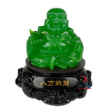 Green Sitting Buddha A 713