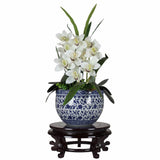 Traditional Style Wooden Vase Stand